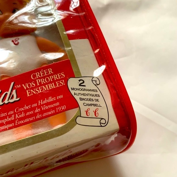 Campbell Soup Kids Vintage 1995 Fibre Craft Collector 5" Zipper Case New NIP - Picture 3 of 7